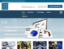Tablet Screenshot of mtechdesignsolutions.com